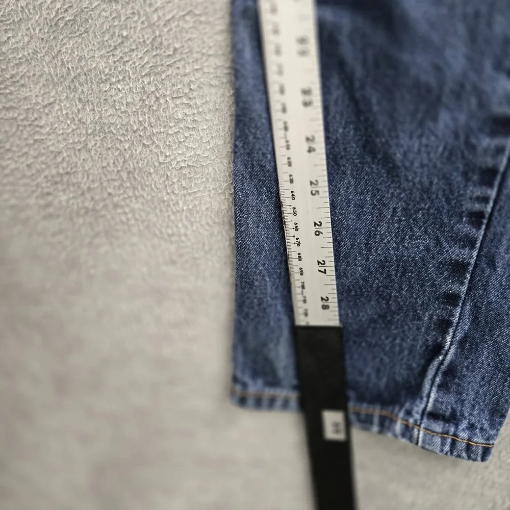 Levi's 505 Men Jeans 31X34 Blue Denim Regular Fit Straight‎ Leg